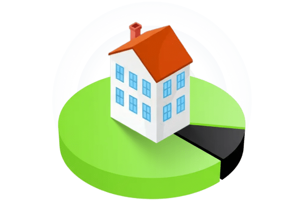 ציור של בית על תרשים עודה